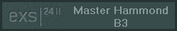 Master Hammond B3 Organ EXS24 mkII is a Sample Library version made specially for Mac users in order to use it on Logic EXS24 and EXSP24 Samplers. If you use Logic 5.5 or above, your EXS is automatically changed to the EXS mk II. It has been meticulously tuned and adjusted and particular care has been taken in the reproduction of the original realism of Master Hammond B3 Organ.