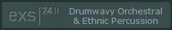 Percussion Kit EXS24 mkII is a formatted version made specially for Mac users in order to use it on Logic's EXS-24 mkII Sampler. If you use Logic 5.5 or above, your EXS is automatically changed to the EXS mk II. It has been meticulously tuned and adjusted and particular care has been taken in the reproduction of the original realism of Percussion Kit. The full Percussion Kit formatted version contains the following EXS samples with their respective WAV files